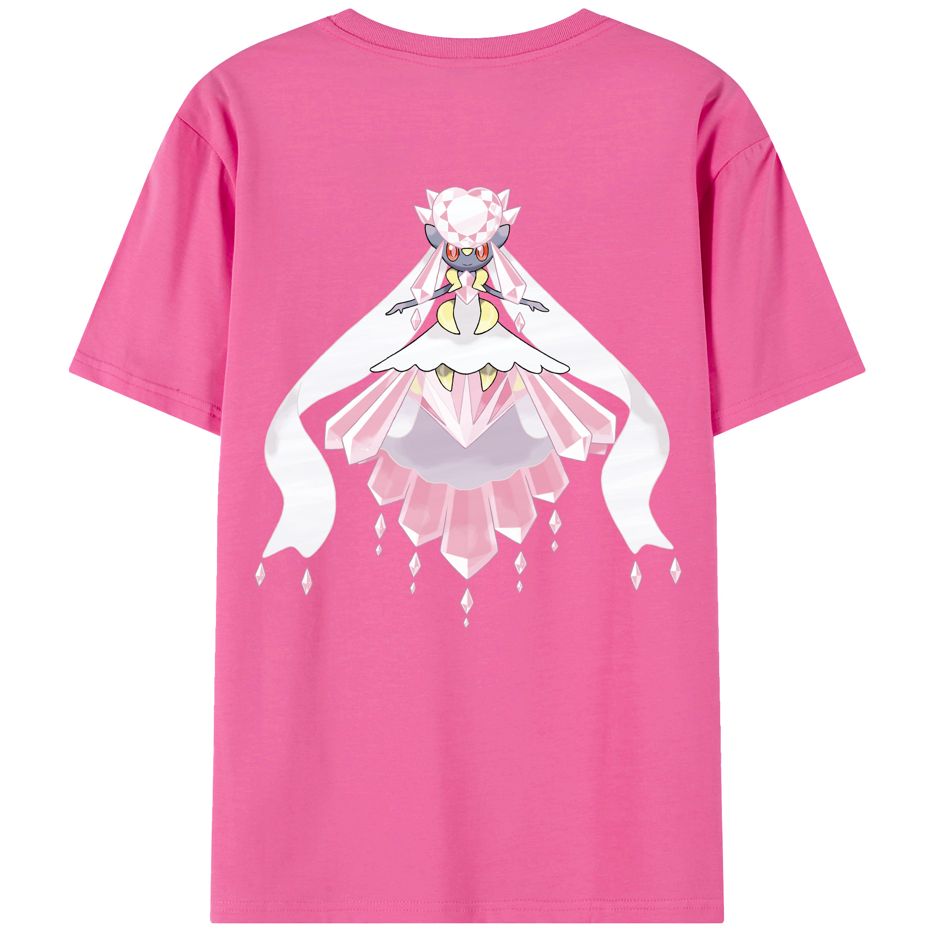 （画像用） ポケットモンスター Pokémon レディース半袖Tシャツ(バックプリント)